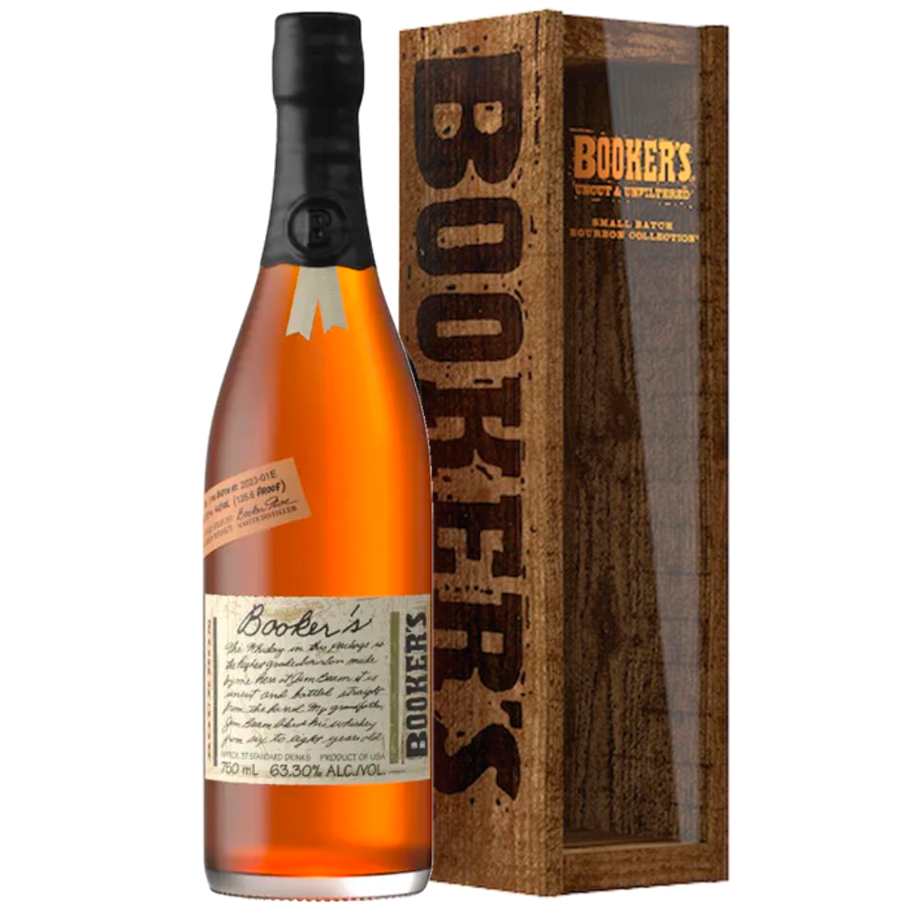 BOOKER'S SMALL BATCH BOURBON - 2023-01E (63.3% ABV) | Booze Bros