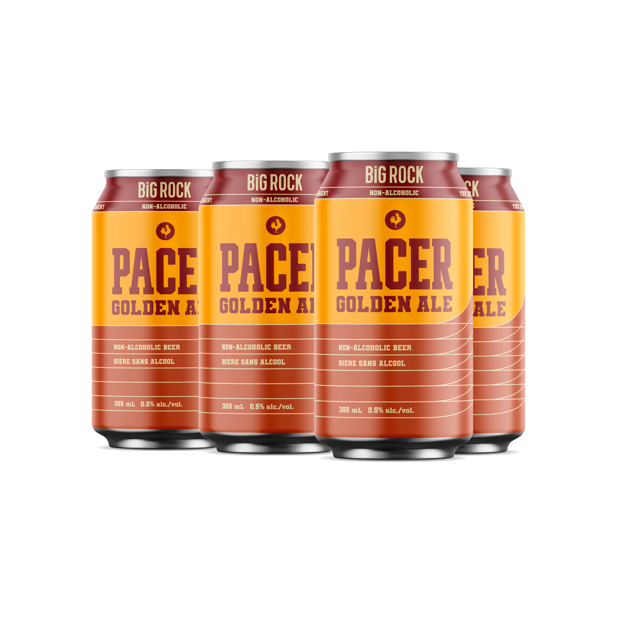 BIG ROCK PACER GOLDEN ALE 0.5% 6 CAN