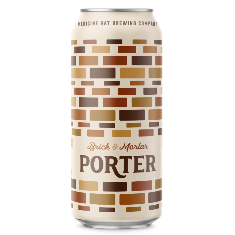 MEDICINE HAT BREW BRICK AND MORTAR PORTER