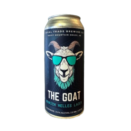 RIVAL TRADE BREWING THE GOAT MUNICH HELLES LAGER