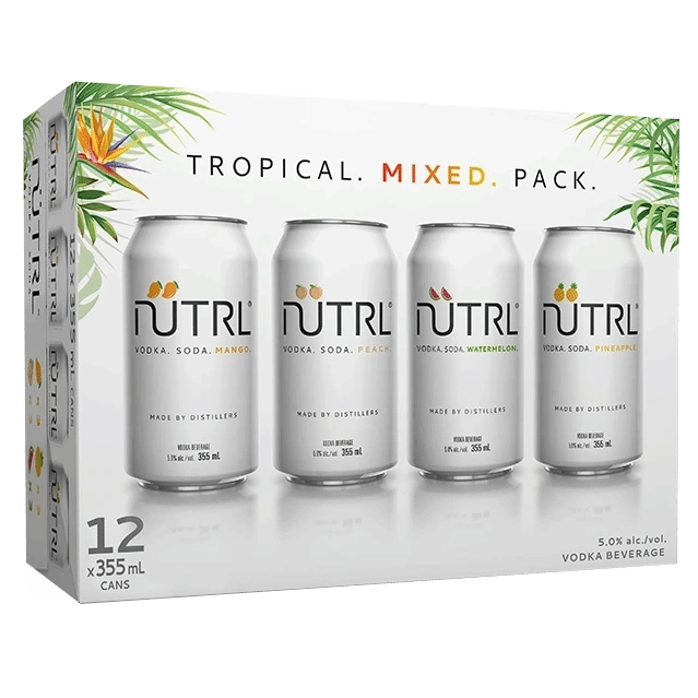 NUTRL TROPICAL MIXER 12 CANS