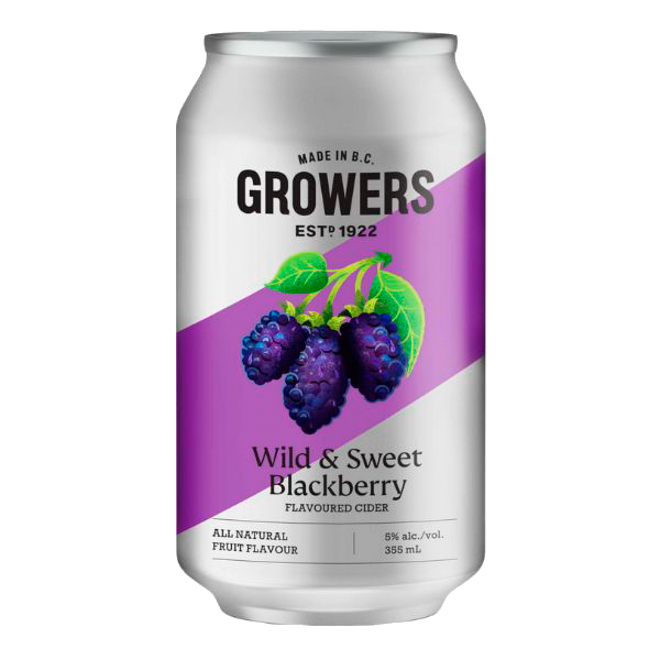 GROWERS BLACKBERRY 6 CANS