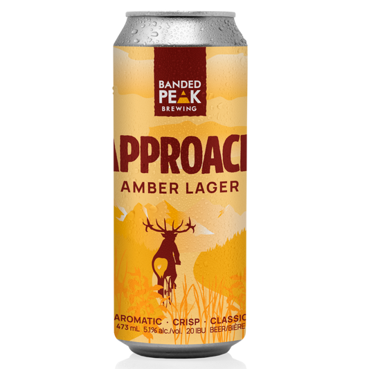 BANDED PEAK APPROACH AMBER LAGER