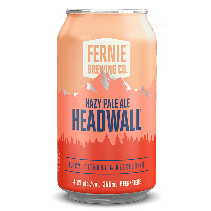FERNIE BREWING HEADWALL HAZY PALE ALE - 6 X 355ML