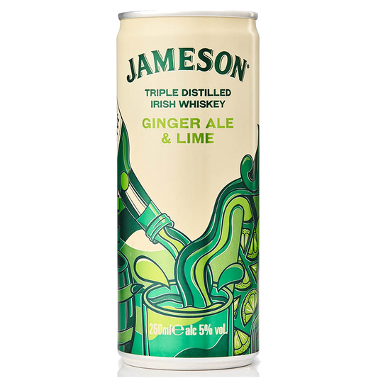 JAMESON GINGER LIME IRISH WHISKY SODA SINGLE CAN