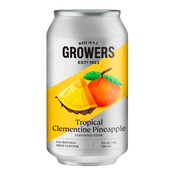 GROWERS CLEMENTINE PINEAPPLE 6 CANS