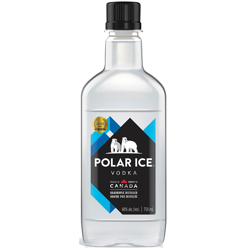 POLAR ICE VODKA (PLASTIC)