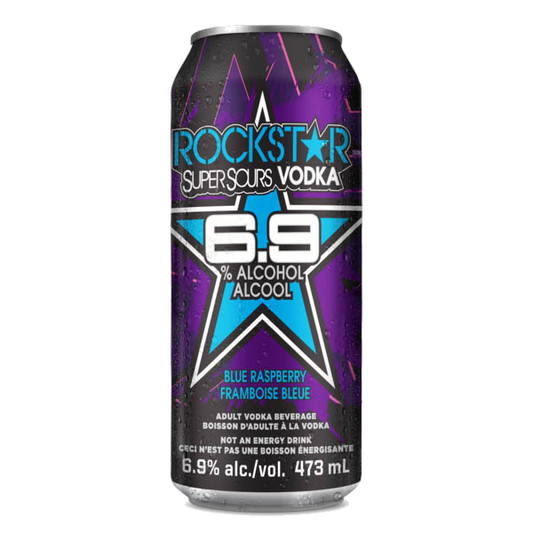 ROCKSTAR SOUR BLUE RASPBERRY SINGLE