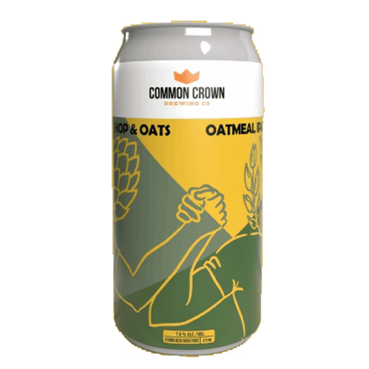 COMMON CROWN BREWING HOP & OATS - 4 X 473ML