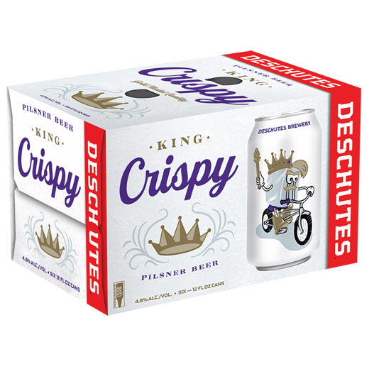 DESCHUTES BREWING KING CRISPY PILSNER - 6 X 355ML