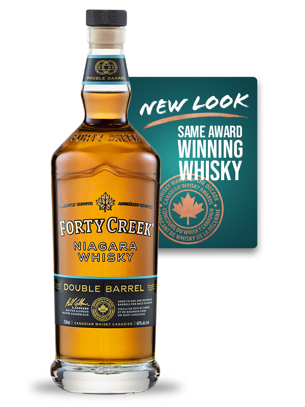 FORTY CREEK DOUBLE BARREL RESERVE WHISKEY