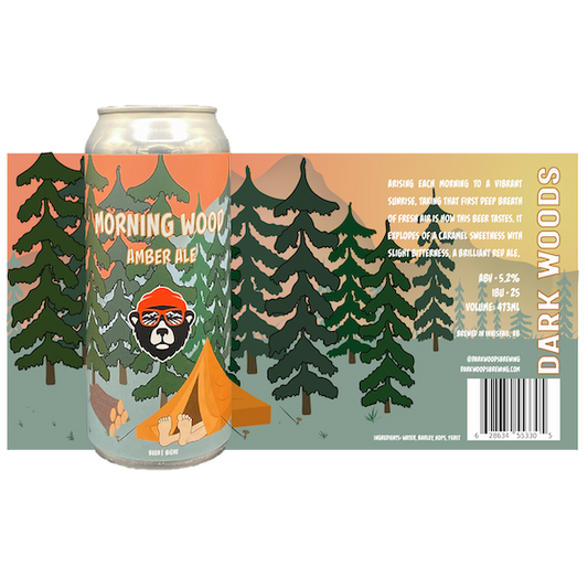 DARK WOODS MORNING WOOD AMBER ALE