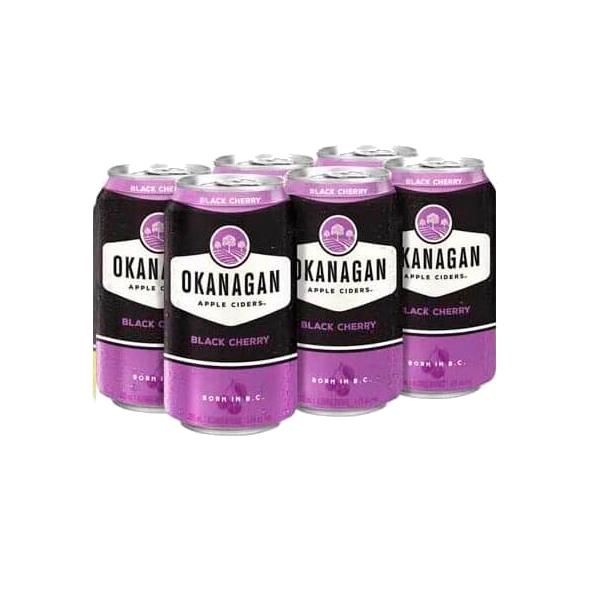OKANAGAN BLACK CHERRY 6 CANS