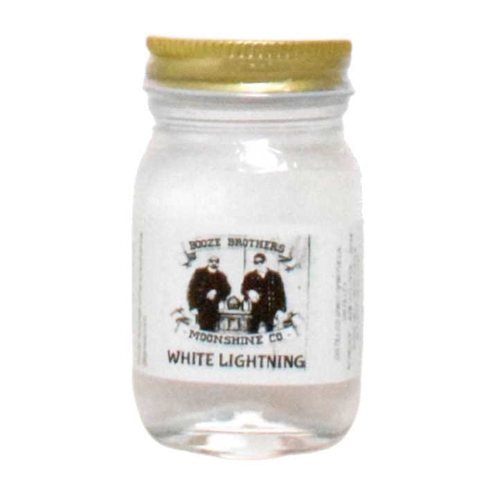 BOOZE BROTHERS WHITE LIGHTNING MOONSHINE 50ML